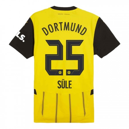Borussia Dortmund Sule 25 Domácí 2024-25 - Fotbalové Dresy (S/S) Borussia Dortmund Sule 25 Domácí 2024-25 - Fotbalové Dresy (S/S)
